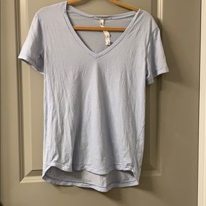 Lululemon light purple heathered tee